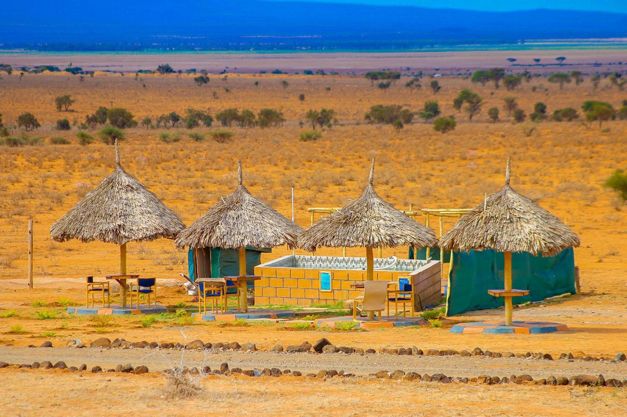 Little Amanya Camp Hotel Amboseli Bagian luar foto
