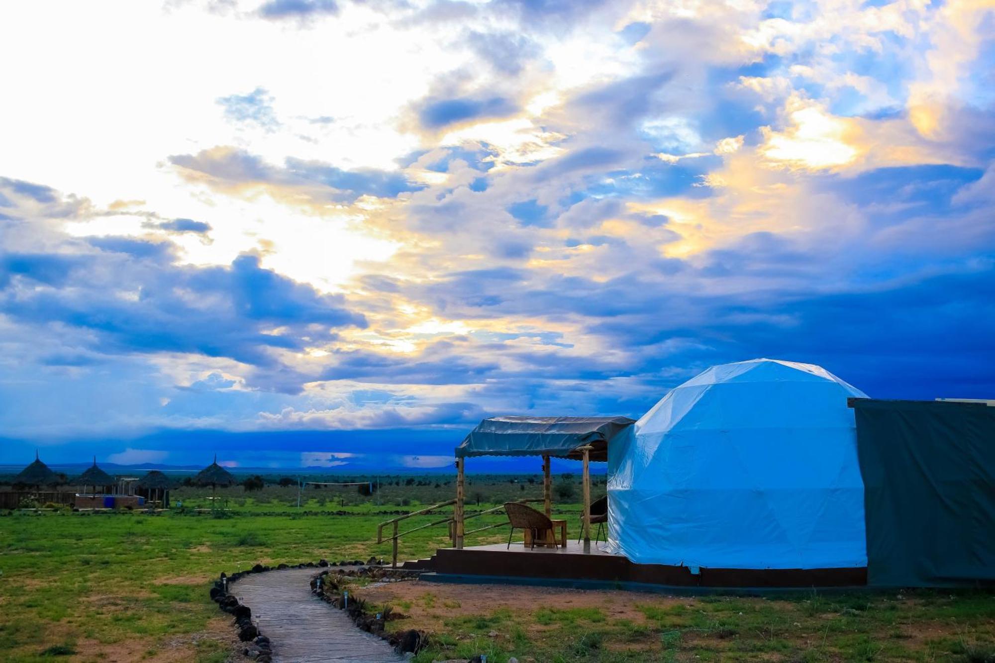 Little Amanya Camp Hotel Amboseli Bagian luar foto
